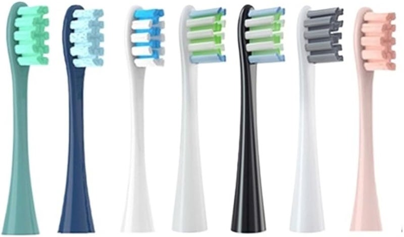 Oclean Flow X X Pro Z1 F1 One Air 2 SE Soft Sonic Toothbrush Replacement Heads 7 Colors 7pcs - Image 1